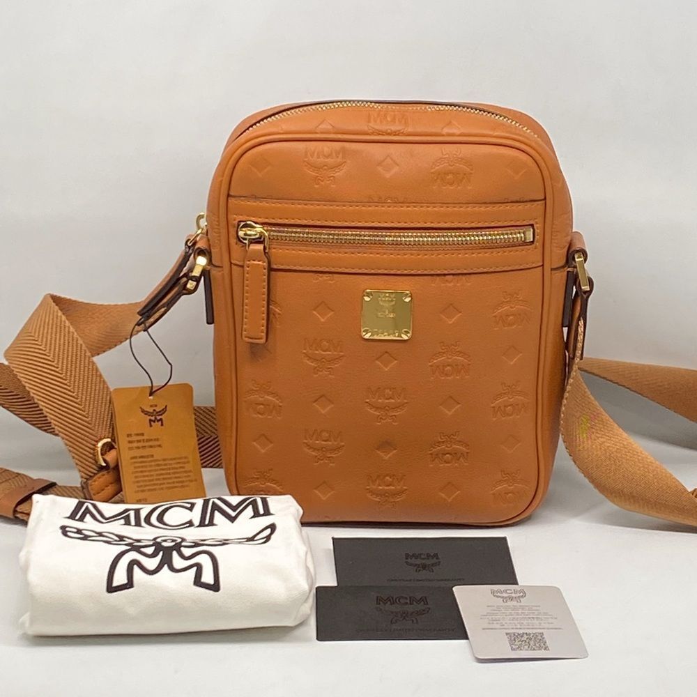 MCM Monogram Print Crossbody Bag